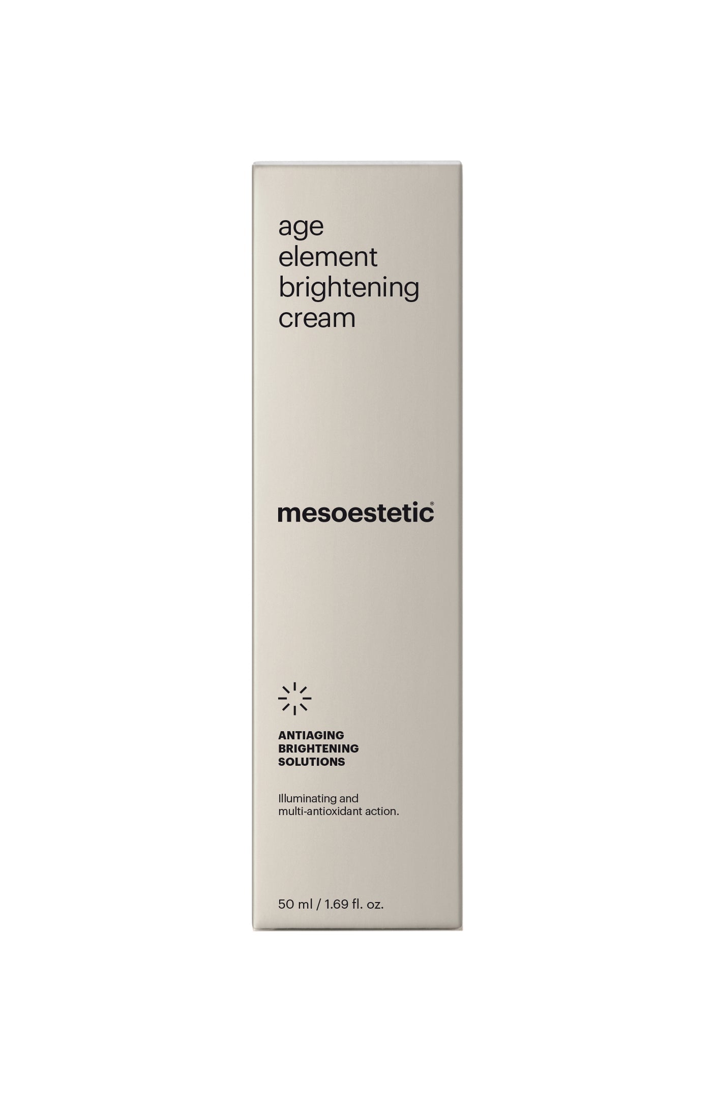 mesoestetic age element brightening cream